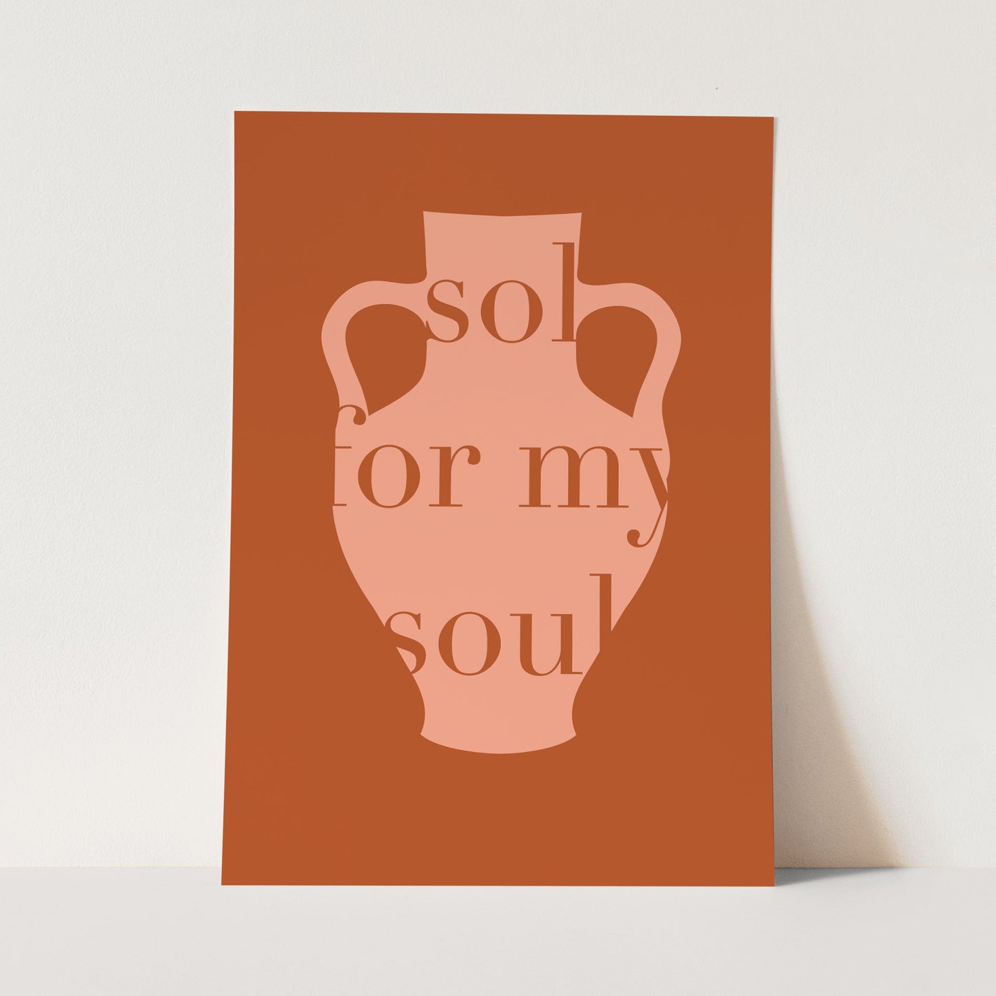 Sol for My Soul Digital Poster - Eleanor Antonio