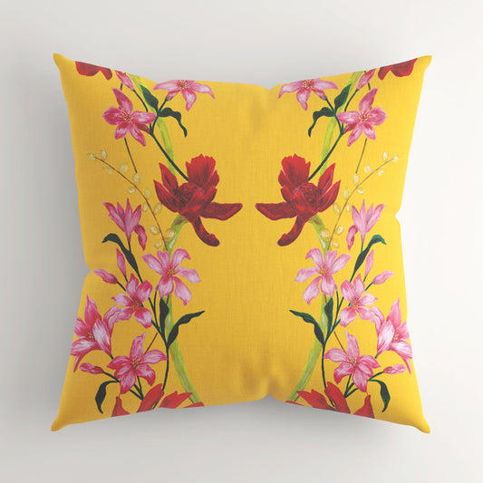 Gleaming Tropics Cushion Cover - Eleanor Antonio