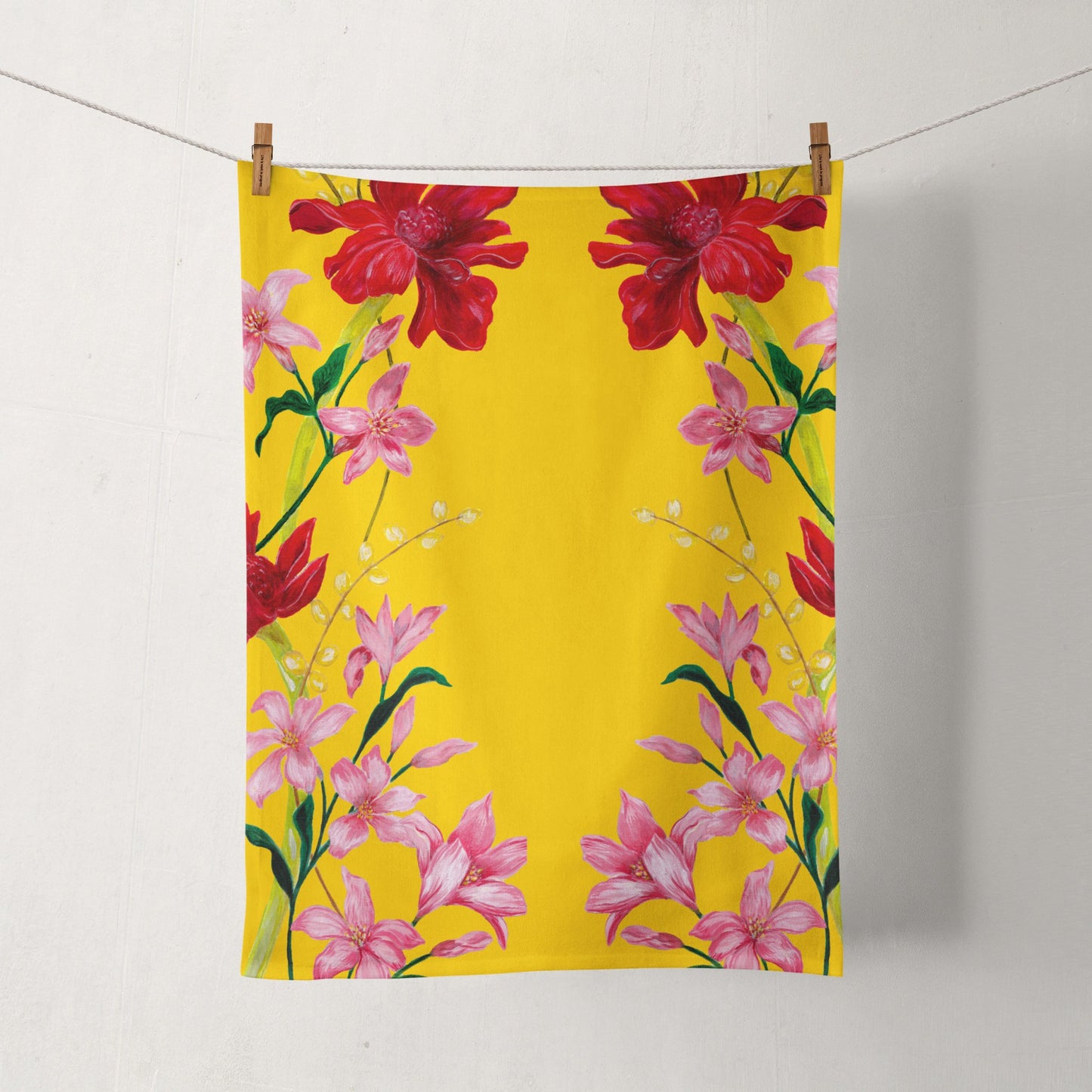 Gleaming Tropics Tea Towel - Eleanor Antonio