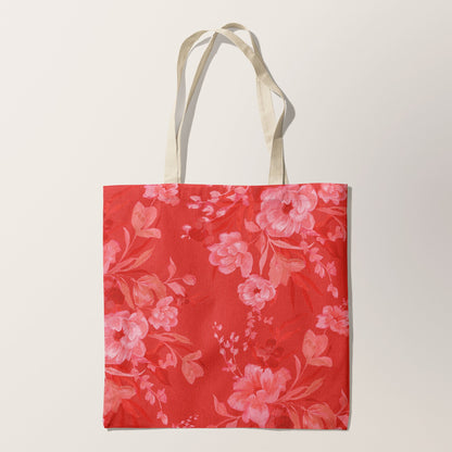 Scarlet Symphony Tote Bag - Eleanor Antonio