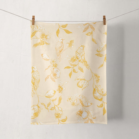 Whimsical Citrus Tea Towel - Eleanor Antonio